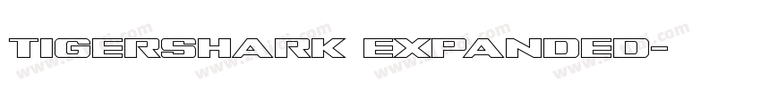 Tigershark Expanded字体转换